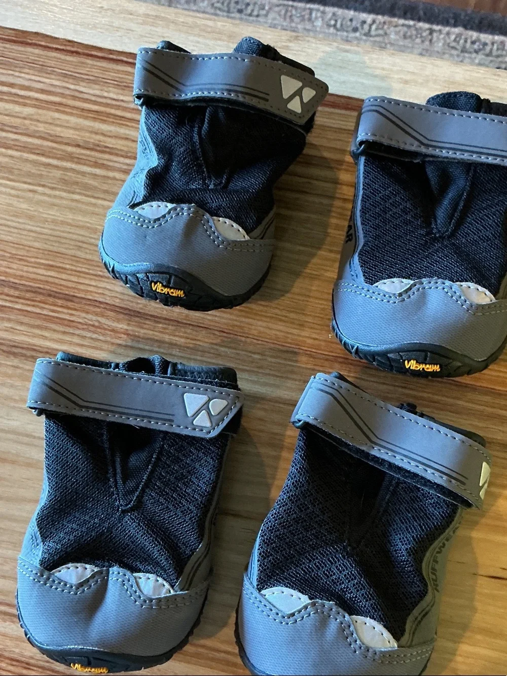 Ruffwear Grip Trex Dog Boots - Yellow and Navy Box